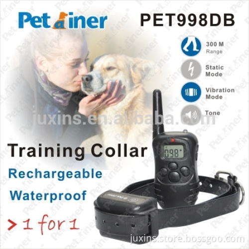 Remote Control Sensitive Vibrating and Static Shock Pet Dog Collars for Smart Animal Training
